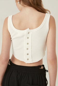 [releasing 06.02 12pm KST] Corset top - threetimes
