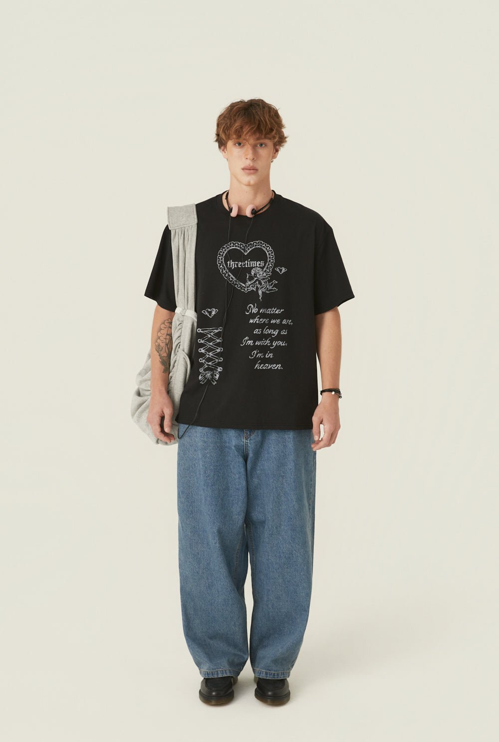 [releasing 06.02 12pm KST] Cupid box tee - threetimes
