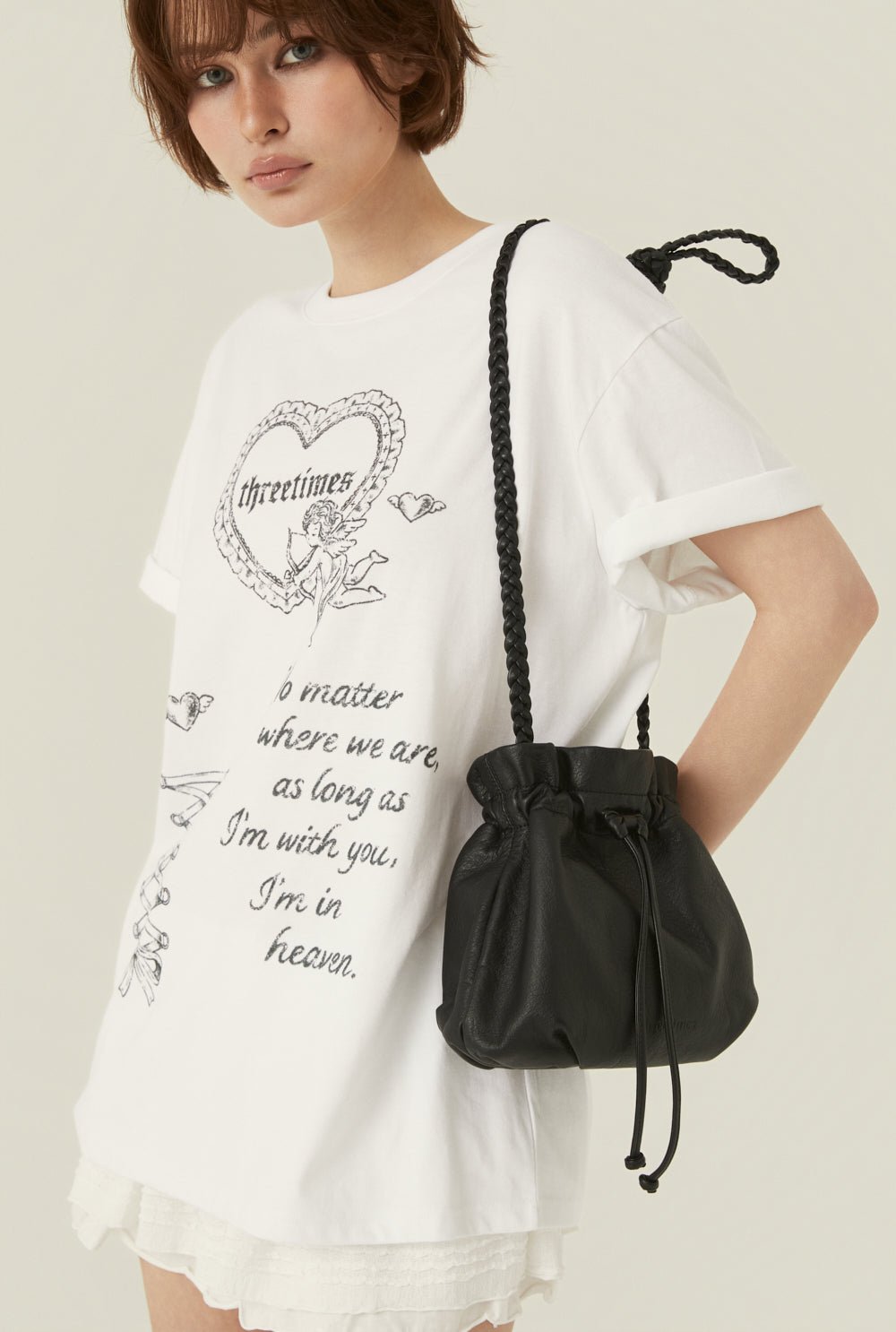 [releasing 06.02 12pm KST] Cupid box tee - threetimes