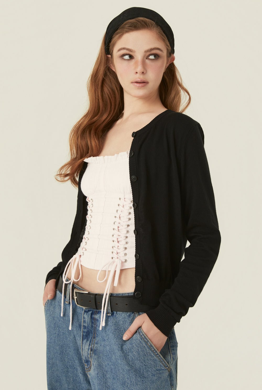 [releasing 06.02 12pm KST] Ivy cardigan - threetimes