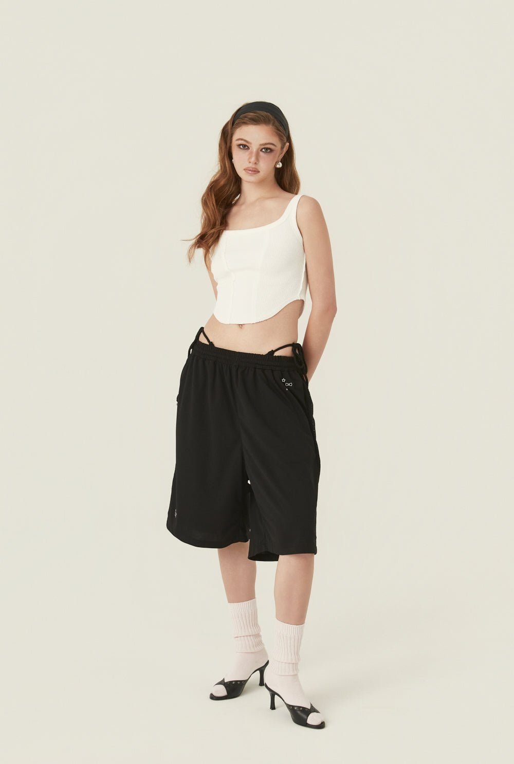 [releasing 06.02 12pm KST] Owen mesh pants - threetimes