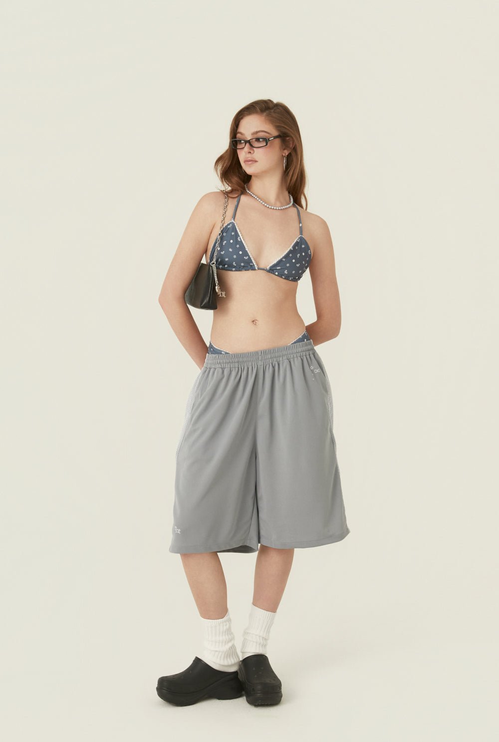 [releasing 06.02 12pm KST] Owen mesh pants - threetimes