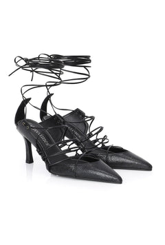 [releasing 06.02 12pm KST] Slick wrap heel - threetimes