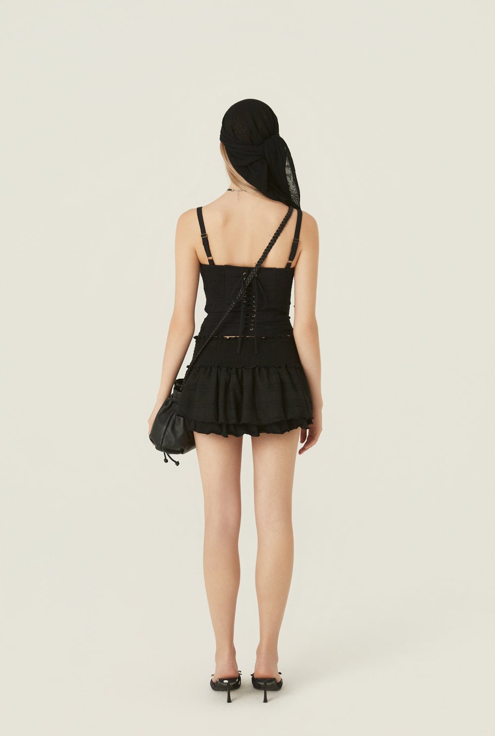 [releasing 06.02 12pm KST] Smocking dream mini skirt - threetimes