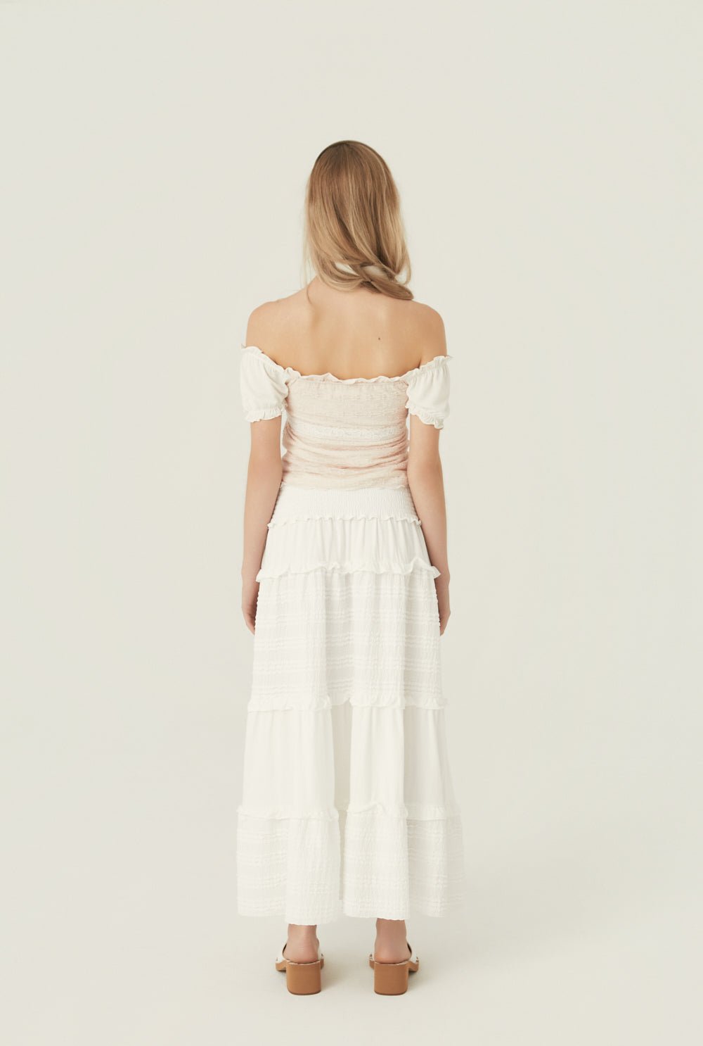 [releasing 06.02 12pm KST] Smocking dream skirt - threetimes
