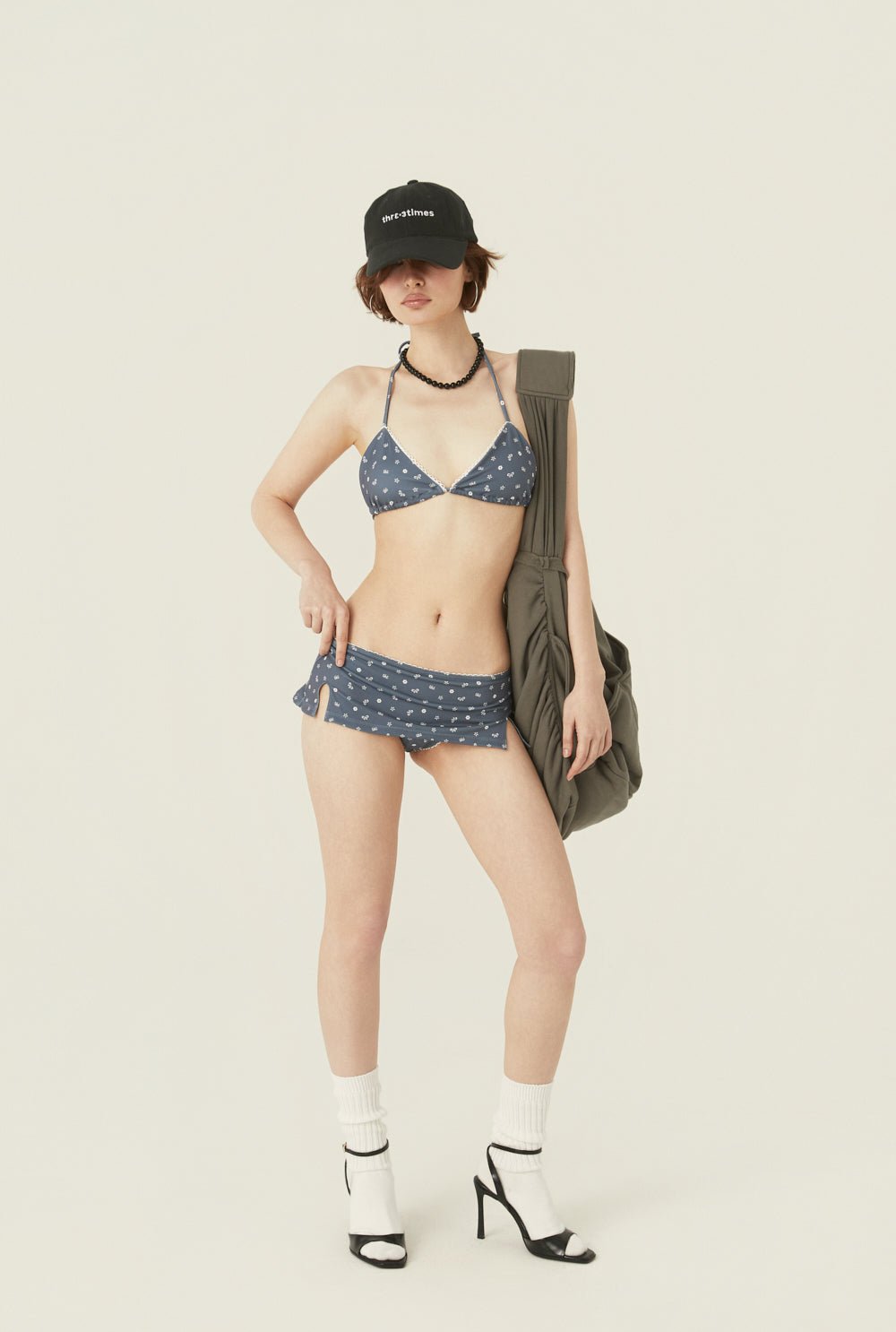 [releasing 06.02 12pm KST] Yogurt swim skirt - threetimes