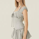 [releasing 06.11 12pm KST] Ann halter dress - threetimes