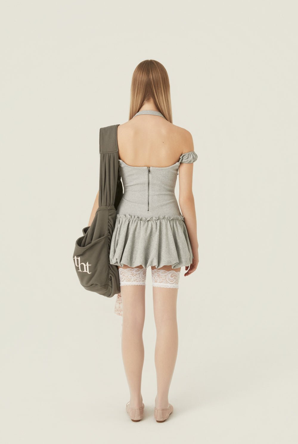 [releasing 06.11 12pm KST] Ann halter dress - threetimes