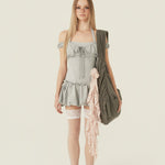 [releasing 06.11 12pm KST] Ann halter dress - threetimes