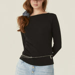 [releasing 06.11 12pm KST] Back slit tie tee - threetimes