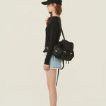 [releasing 06.11 12pm KST] Back slit tie tee - threetimes