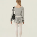 [releasing 06.11 12pm KST] Cinnamon skirt - threetimes