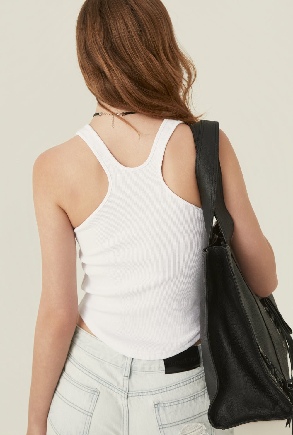 [releasing 06.11 12pm KST] Heart stud tank top - threetimes