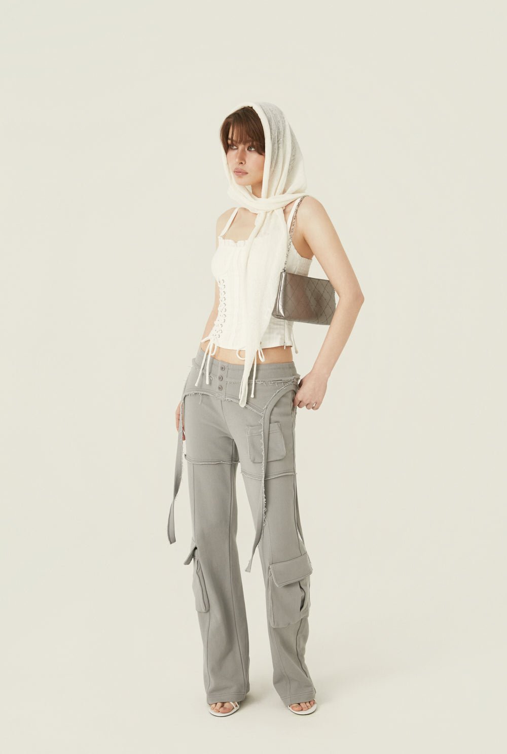 [releasing 06.11 12pm KST] Jenna cargo pants - threetimes