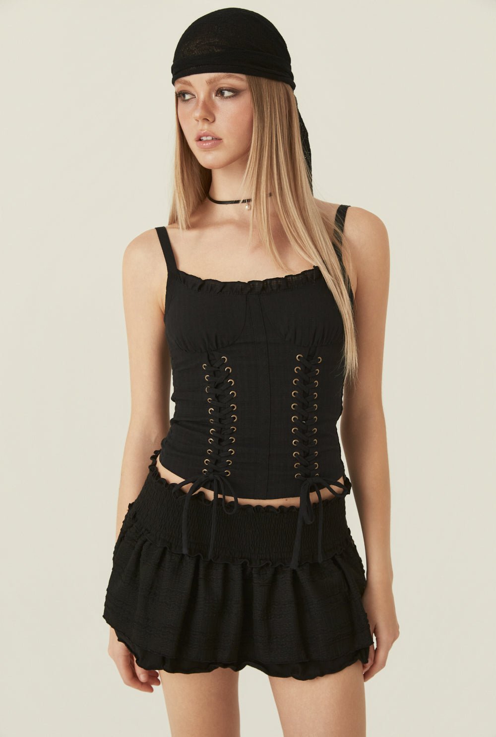 [releasing 06.11 12pm KST] Juliet corset top - threetimes