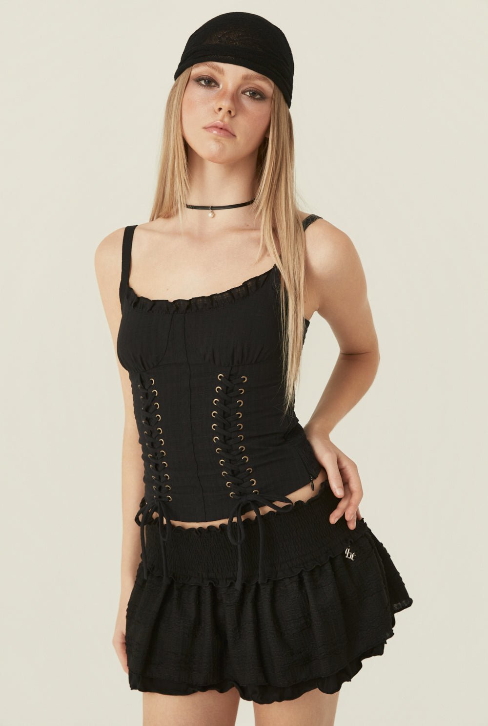 [releasing 06.11 12pm KST] Juliet corset top - threetimes