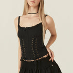 [releasing 06.11 12pm KST] Juliet corset top - threetimes