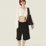 [releasing 06.11 12pm KST] Ribbon tie cardigan - threetimes