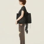 [releasing 06.11 12pm KST] Rough drape skirt - threetimes