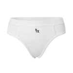 Rib logo thong - threetimes