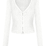 Romantic lace cardigan - threetimes