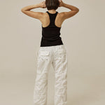 Satin cargo pants - threetimes