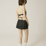 Shirt halter top - threetimes