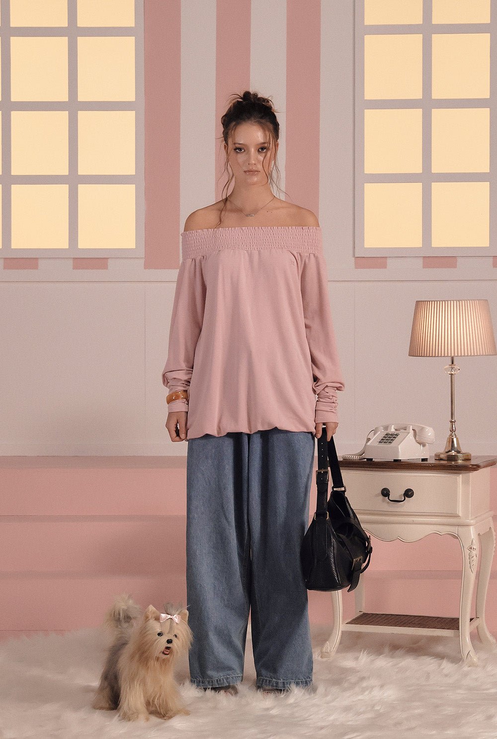 [releasing 03.05 12pm KST] Love button necklace - threetimes