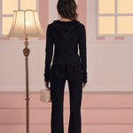 [releasing 02.24 12pm KST] Blossom wrap hoodie - threetimes