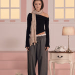 [releasing 03.05 12pm KST] Serene drape top - threetimes