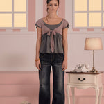 [releasing 03.05 12pm KST] Soft ribbon top - threetimes