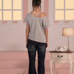 [releasing 03.05 12pm KST] Dusty angel tee - threetimes