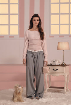 [releasing 02.24 12pm KST] Frankie button pants - threetimes