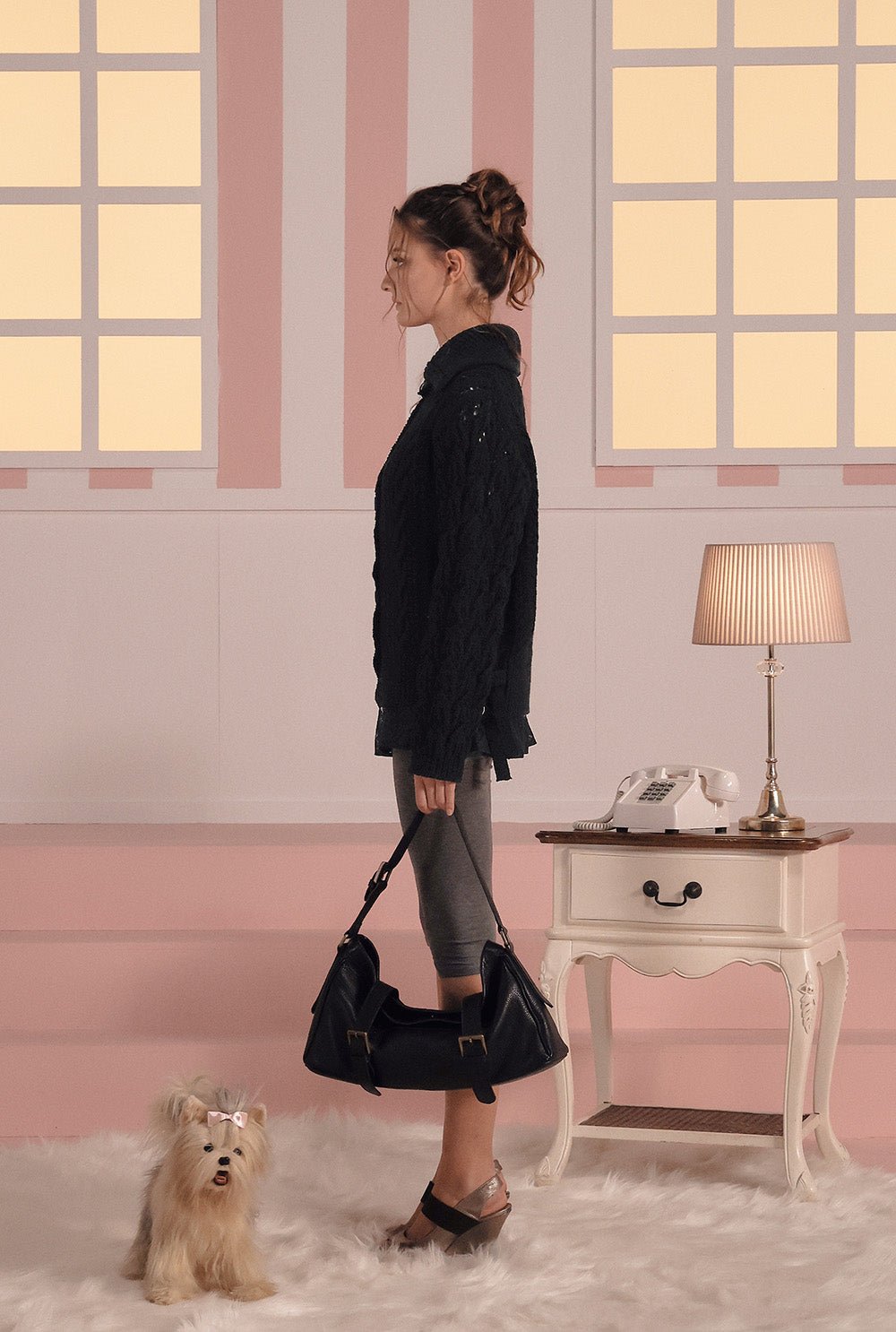 [releasing 03.05 12pm KST] Toffee cable cardigan - threetimes