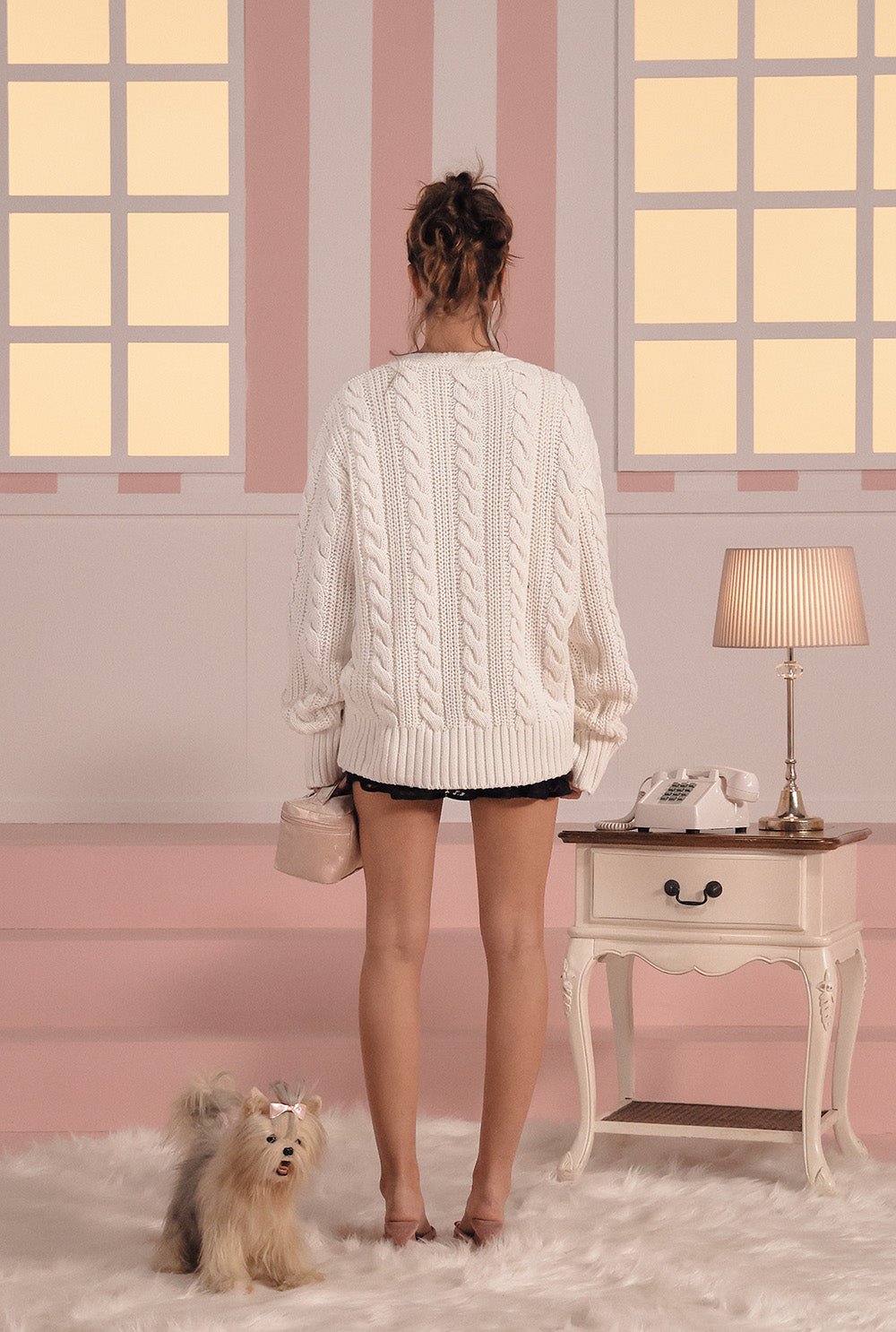 [releasing 02.24 12pm KST] Baby boo cardigan - threetimes