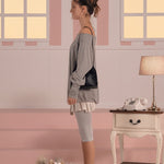 [releasing 03.05 12pm KST] Bell shirring top - threetimes