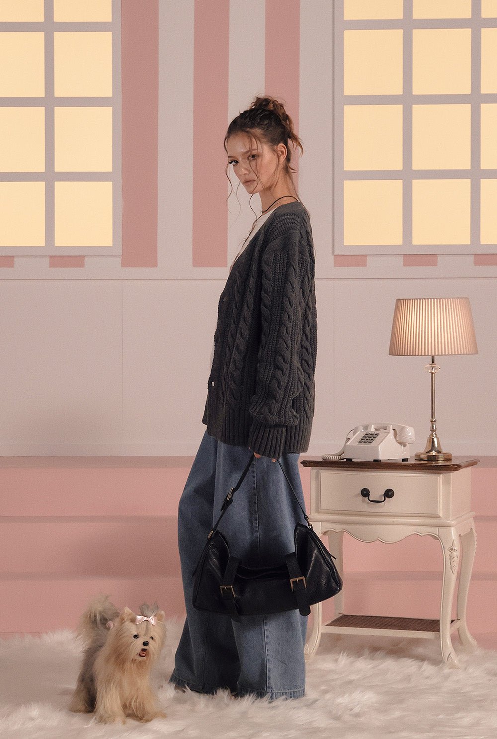 [releasing 02.24 12pm KST] Baby boo cardigan - threetimes