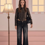 [releasing 03.05 12pm KST] Zella straight jeans - threetimes