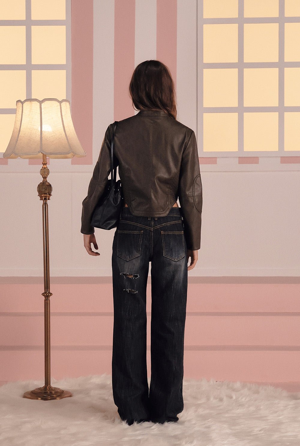 [releasing 03.05 12pm KST] Zella straight jeans - threetimes