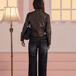 [releasing 03.05 12pm KST] Zella straight jeans - threetimes