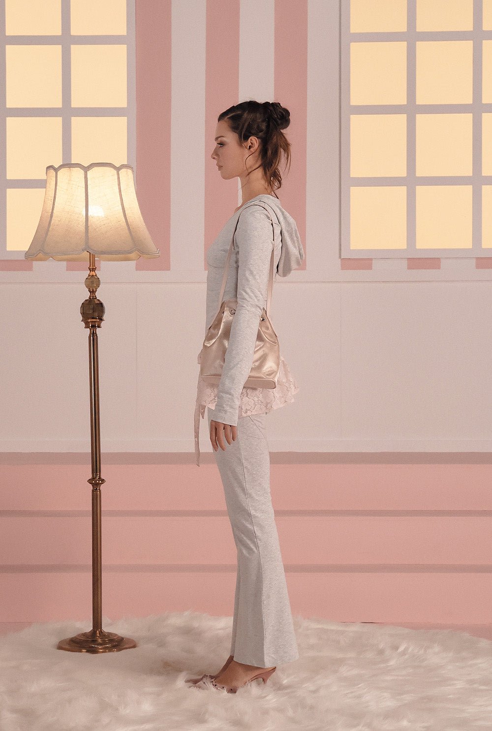 [releasing 02.24 12pm KST] Blossom bootcut pants - threetimes