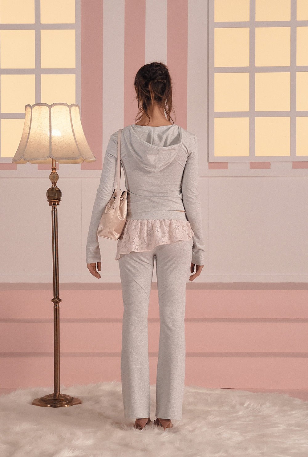 [releasing 02.24 12pm KST] Blossom bootcut pants - threetimes