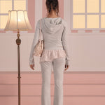 [releasing 02.24 12pm KST] Blossom bootcut pants - threetimes