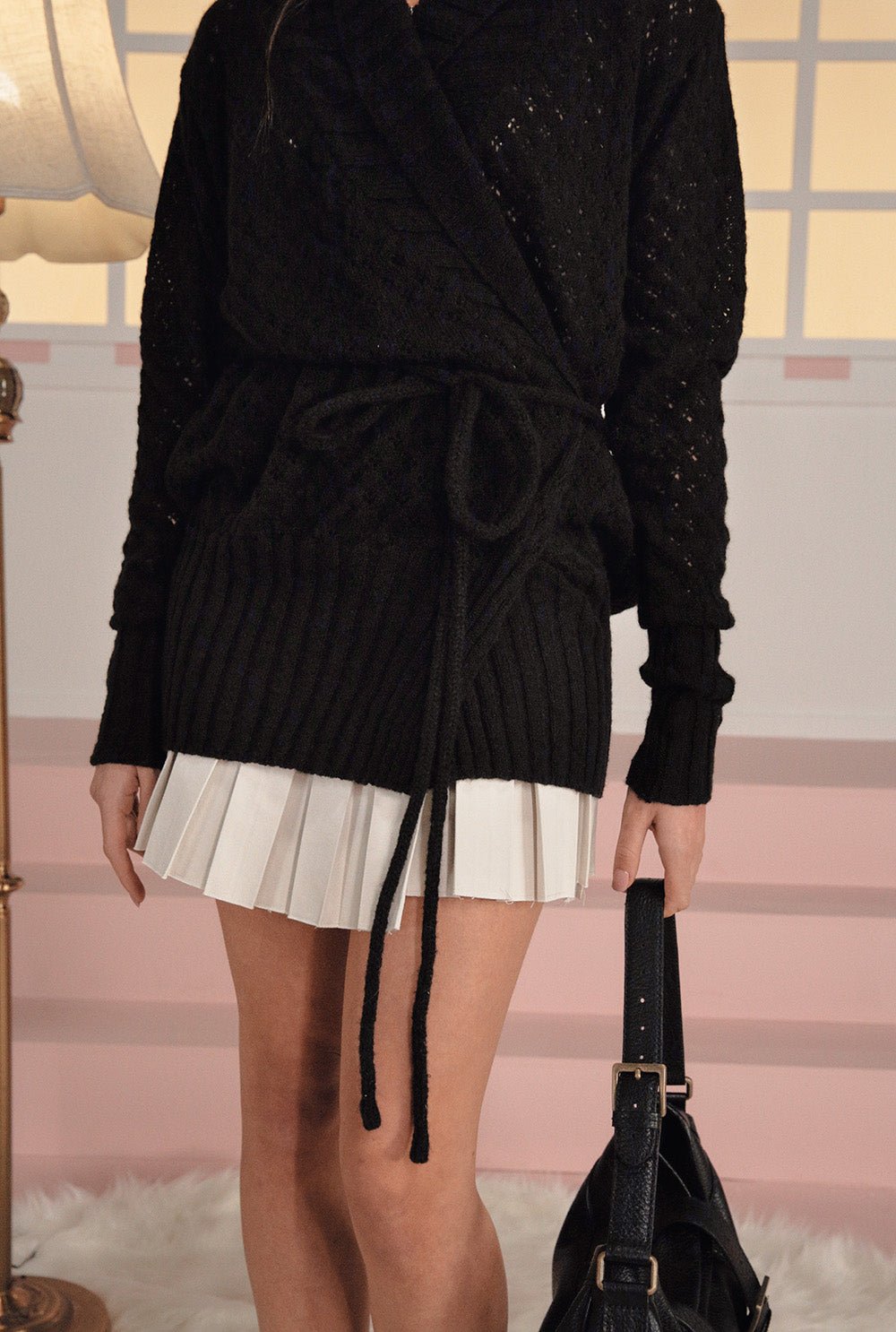 [releasing 02.24 12pm KST] Milky wrap cardigan - threetimes