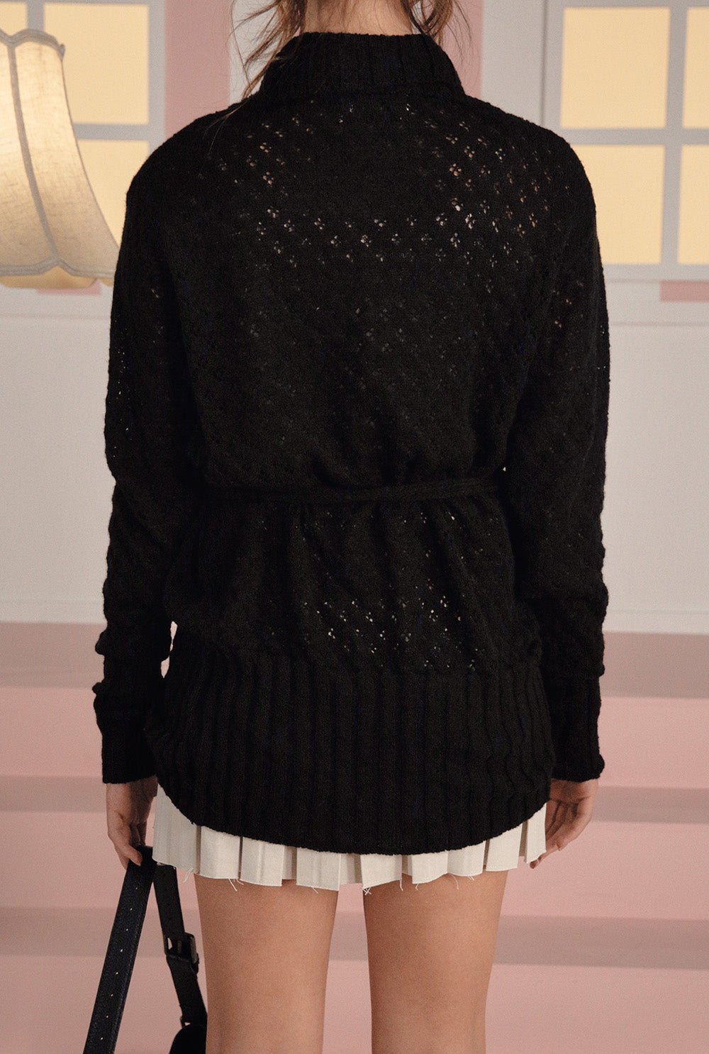 [releasing 02.24 12pm KST] Milky wrap cardigan - threetimes