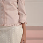 [releasing 02.24 12pm KST] Button frill jacket - threetimes