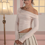 [releasing 03.05 12pm KST] Serene drape top - threetimes