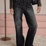 [releasing 03.05 12pm KST] Zella straight jeans - threetimes