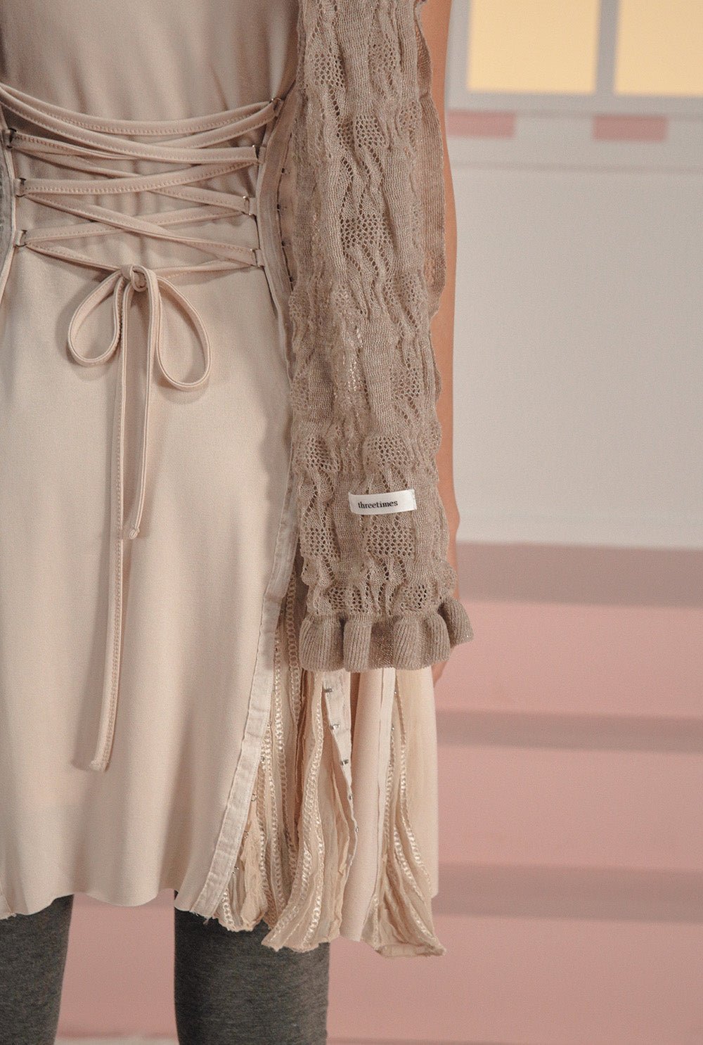 [releasing 02.24 12pm KST] Soft hook dress - threetimes