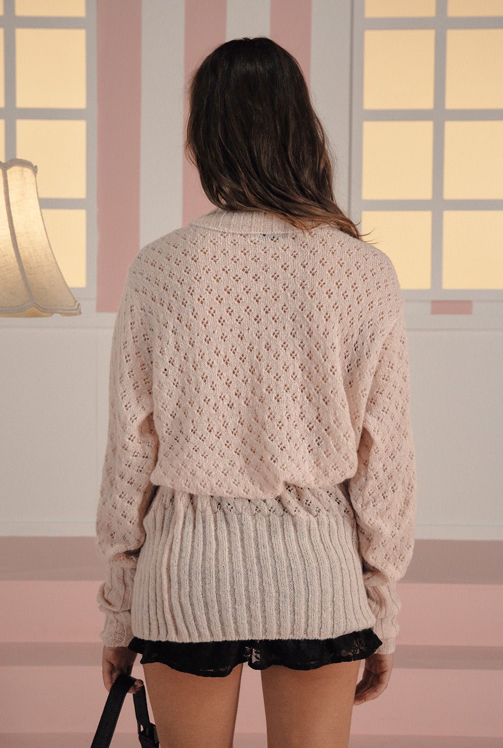 [releasing 02.24 12pm KST] Milky wrap cardigan - threetimes